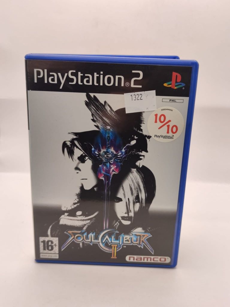 Soulcalibur II 3xA Ps2 nr 1322