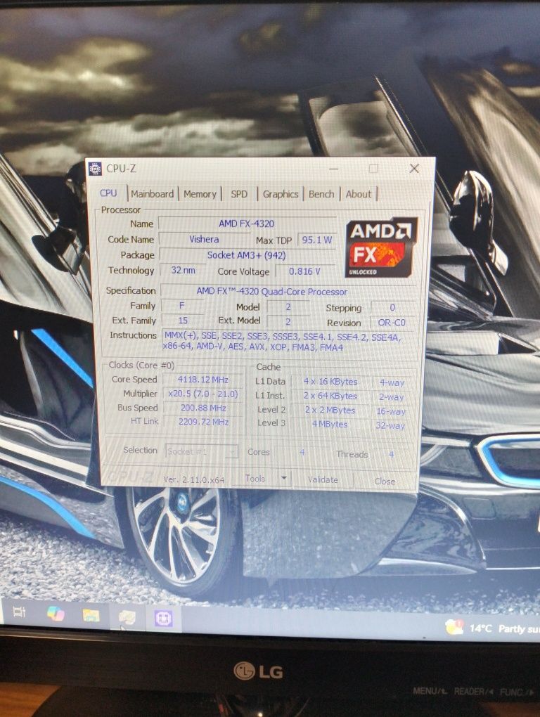 Процессор AMD FX-4320