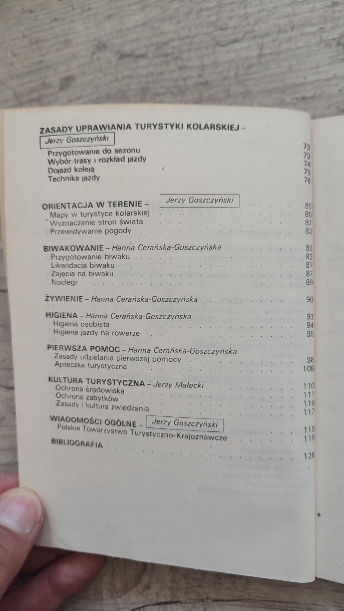 Vademecum Turysty Kolarza 1987 - PRL