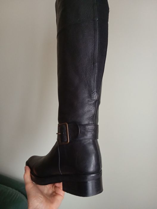 Чоботи шкіряни, відмінний стан, р39, 25 см
