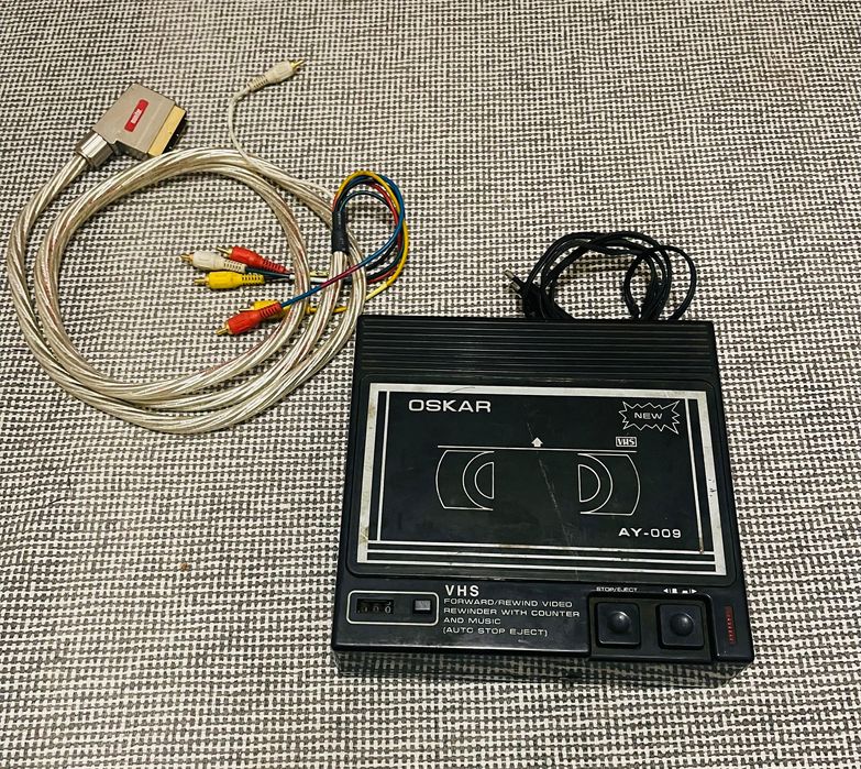 Rebobinador de Cassetes VHS Oskar AY-009