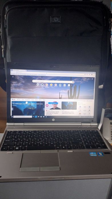 Laptop HP Elitebok 8560p, i5, ,4ram , dysk SSD 128