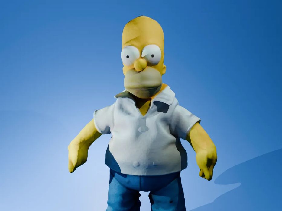 Peluche Homer Simpson