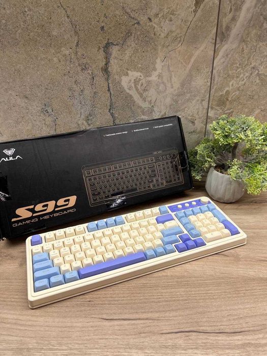 AULA S99 Геймерская клавиатура • Новая • RGB • Open-Box из США