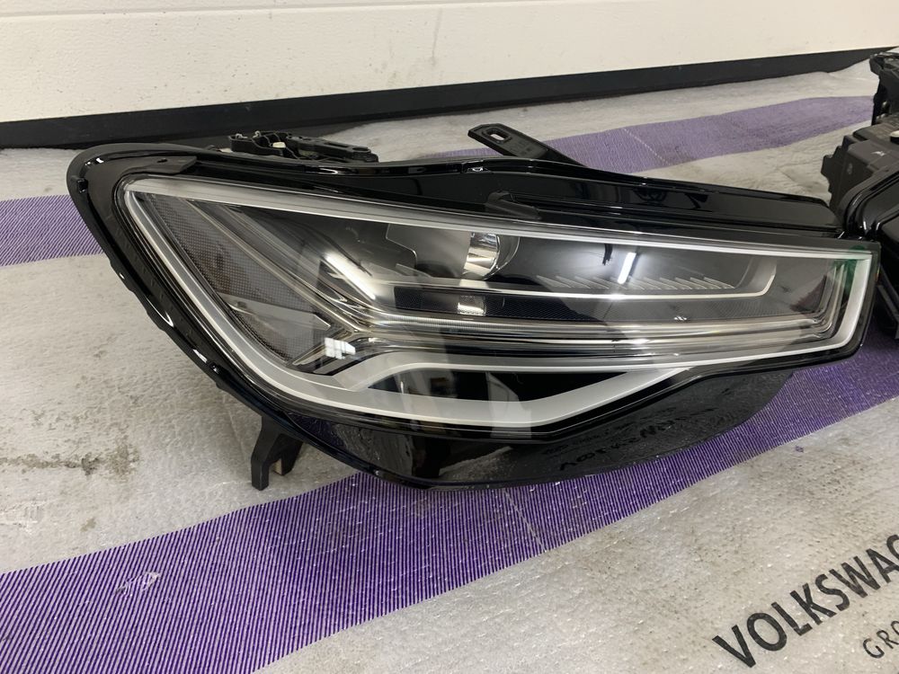 Audi A6 C7 LIFT matrix lampy przod LIFT idealne