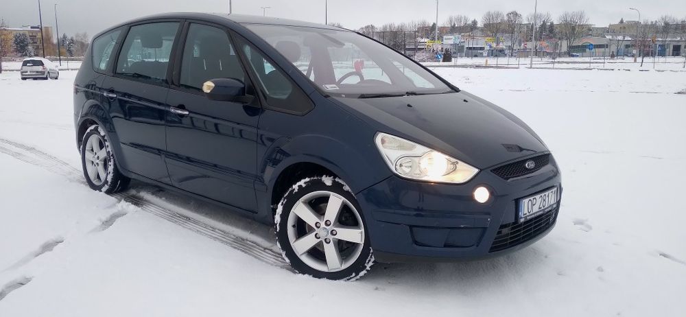 Ford S MAX 2.0 benz. 140KM 2010r 2xConvers 5 osób Koła zimowe