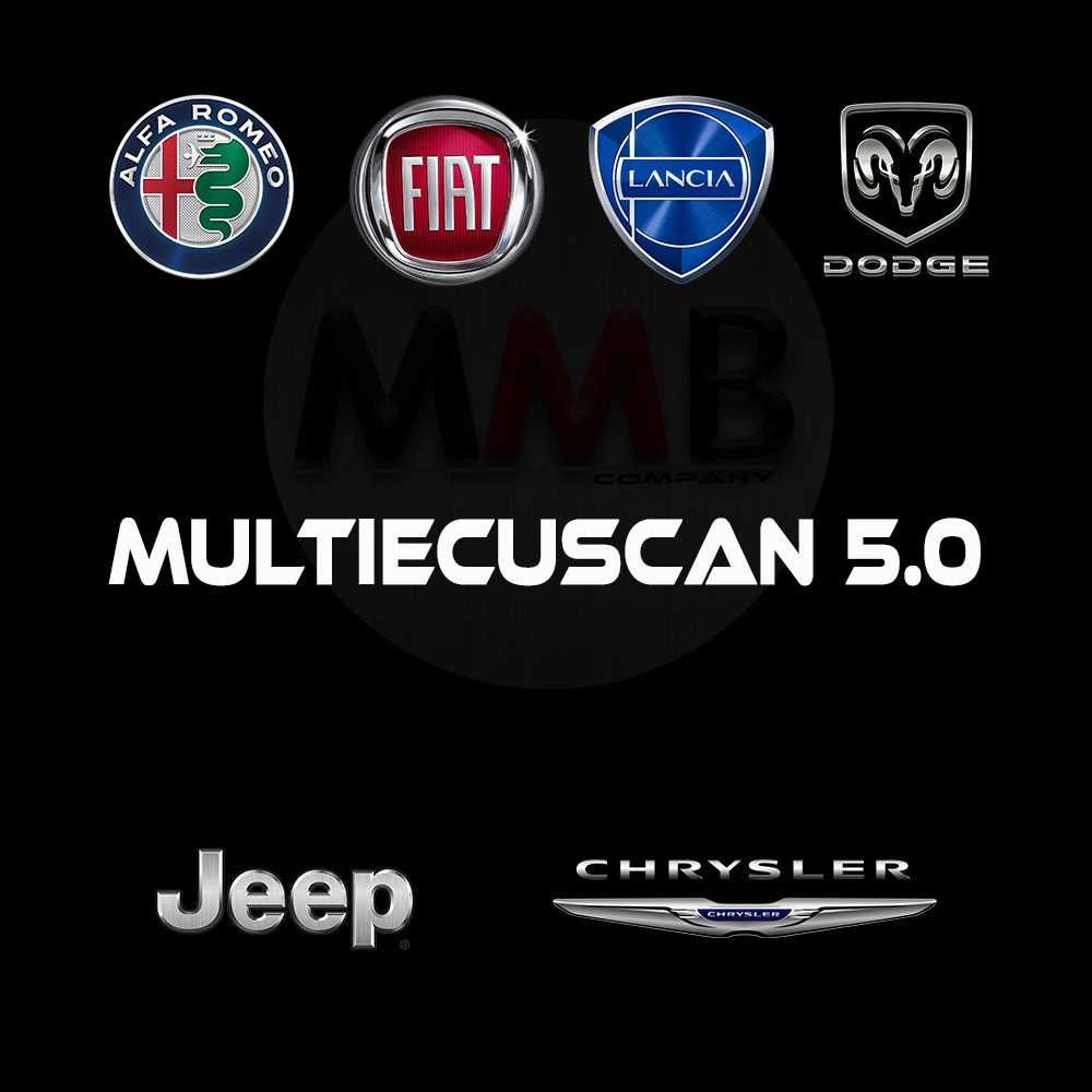 Multiescan 5.0 Fiat Alfa Romeo Lancia JEEP