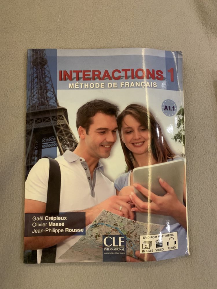 CLE Easy French Step by Step самоучитель французского языка + DVD
