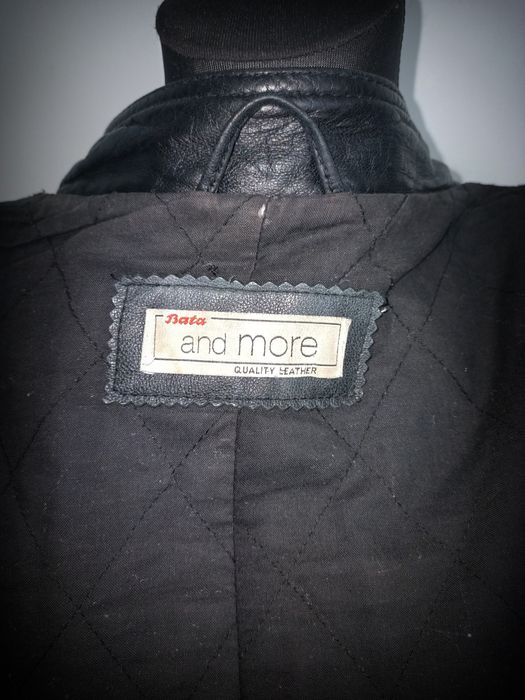 Kurtka skórzana damska wiosenna Bata And More r.M