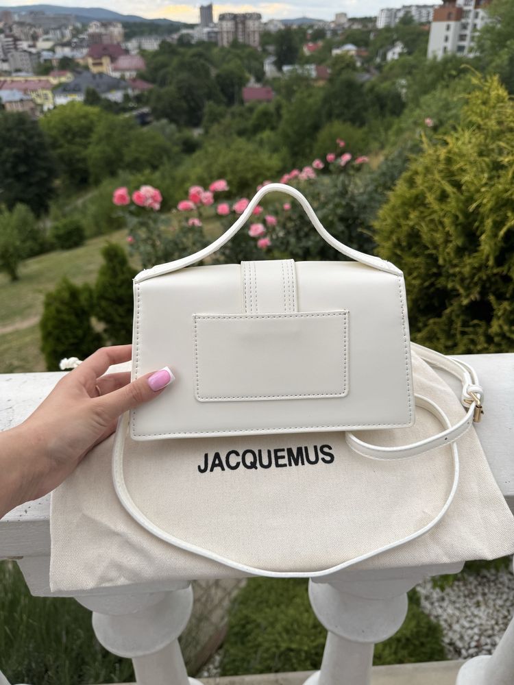Jacquemus сумка жіноча чорна та біла