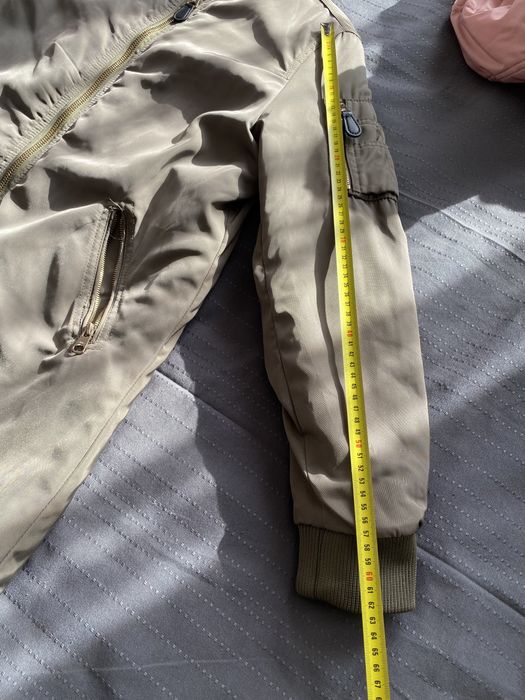 Куртка, парка, удлиненный бомбер BERSHKA размер S-M