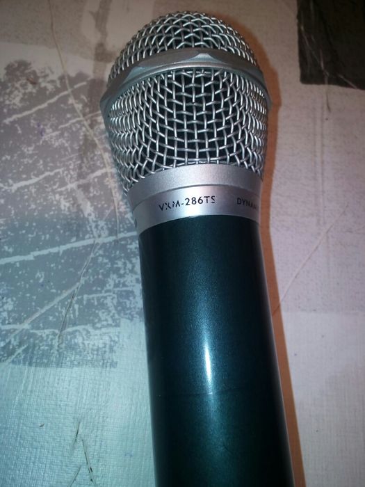 Microfone prof.sem fios vxm.286ts usado, ler anuncio posso trocas