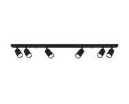 MEGA Lampa sufitowa szyna spot oprawa halogenowa 6x GU10 PREMIUM HIT