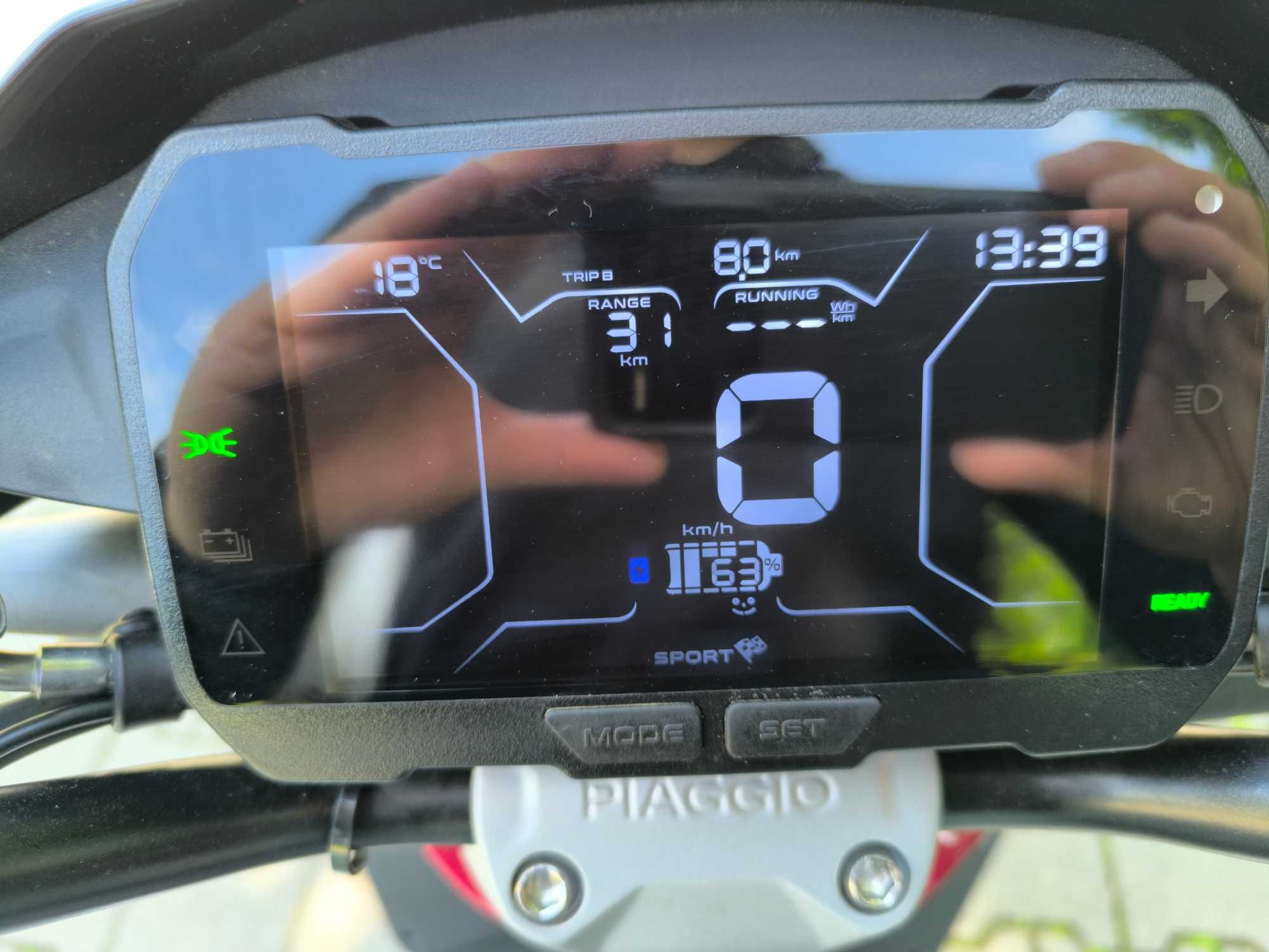 SPRZEDAM Piaggio active 1 plus elektryk