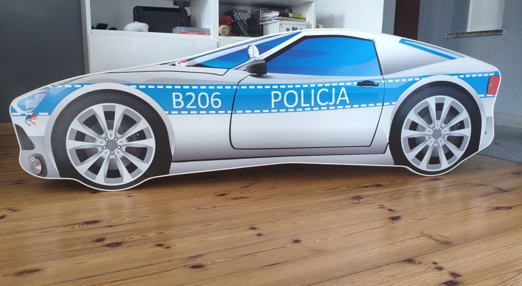 Łóżko dziecięce policja 70x140- rezerwacja do 1.08