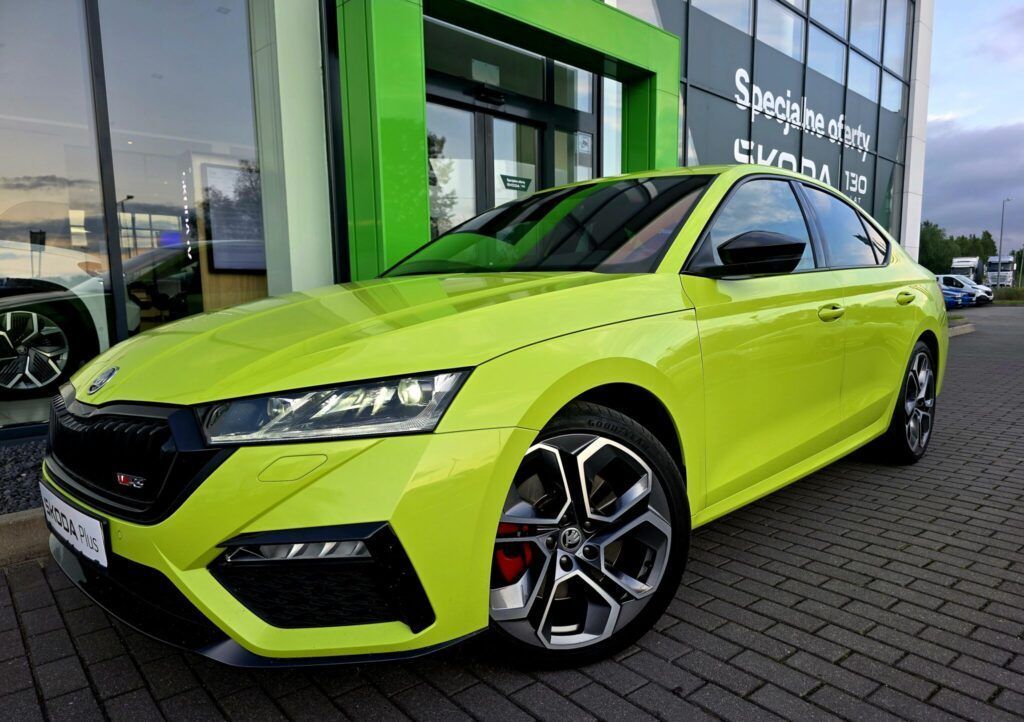 Skoda Octavia sportowe emocje 245KM, bogate wyposażenie, dodatkowe pakiety, FV23%