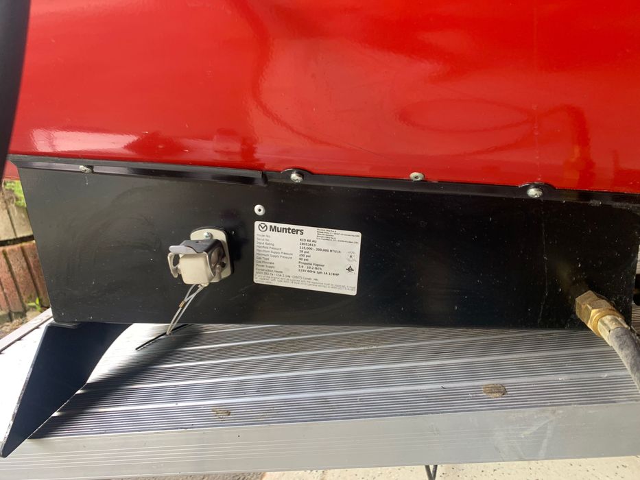 Nagrzewnica gazowa , MUNTERS SIAL
