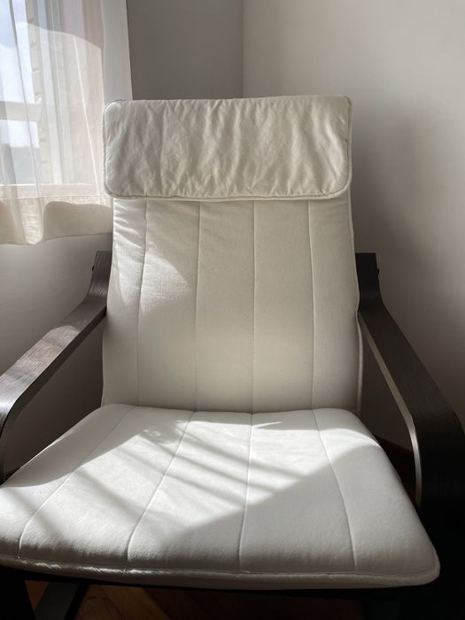 Poltrona preto-castanho