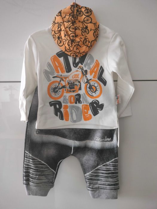 Komplet niemowlęcy chłopięcy Roz 62