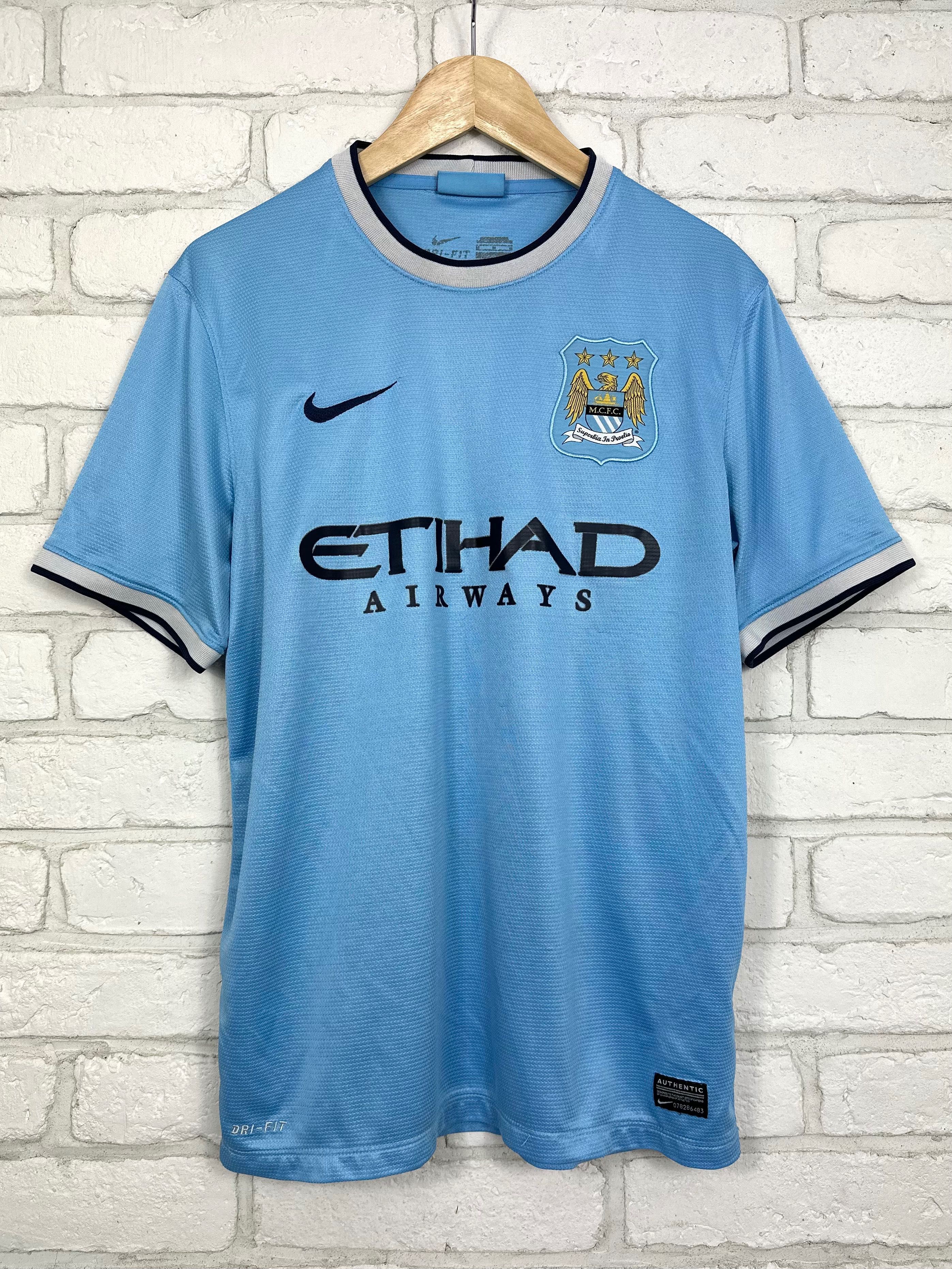 Koszulka piłkarska Nike Manchester City 2013/14 koszulka domowa