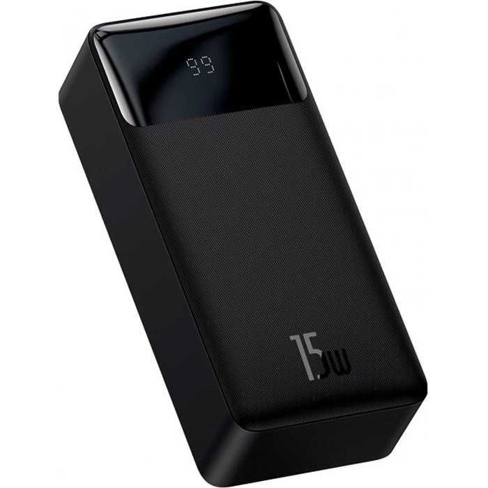 Павербанк Power Bank Baseus Bipow 30000mAh 15W Black ГАРАНТІЯ