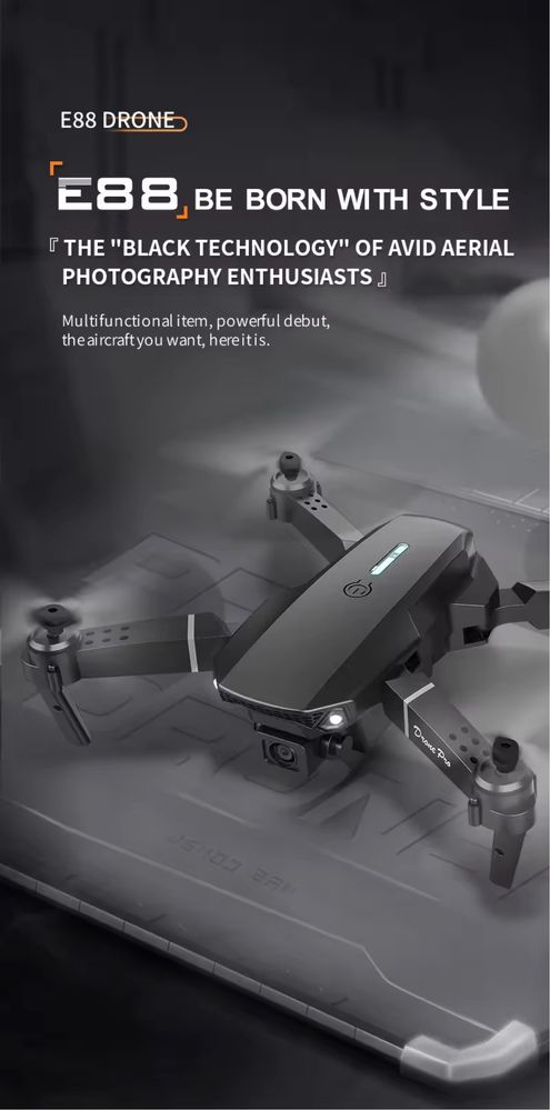 Dron Szybki - 3 Tryby Pręfkości - ZESTAW NOWY