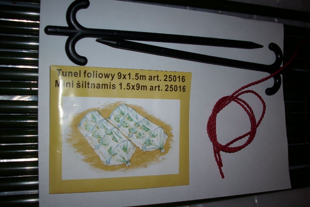Tunel foliowy 9 x 1,5 m