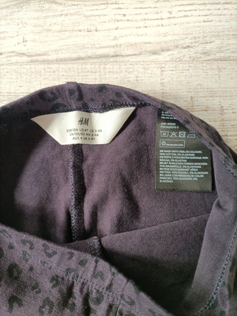 Legginsy H&M rozmiar 104