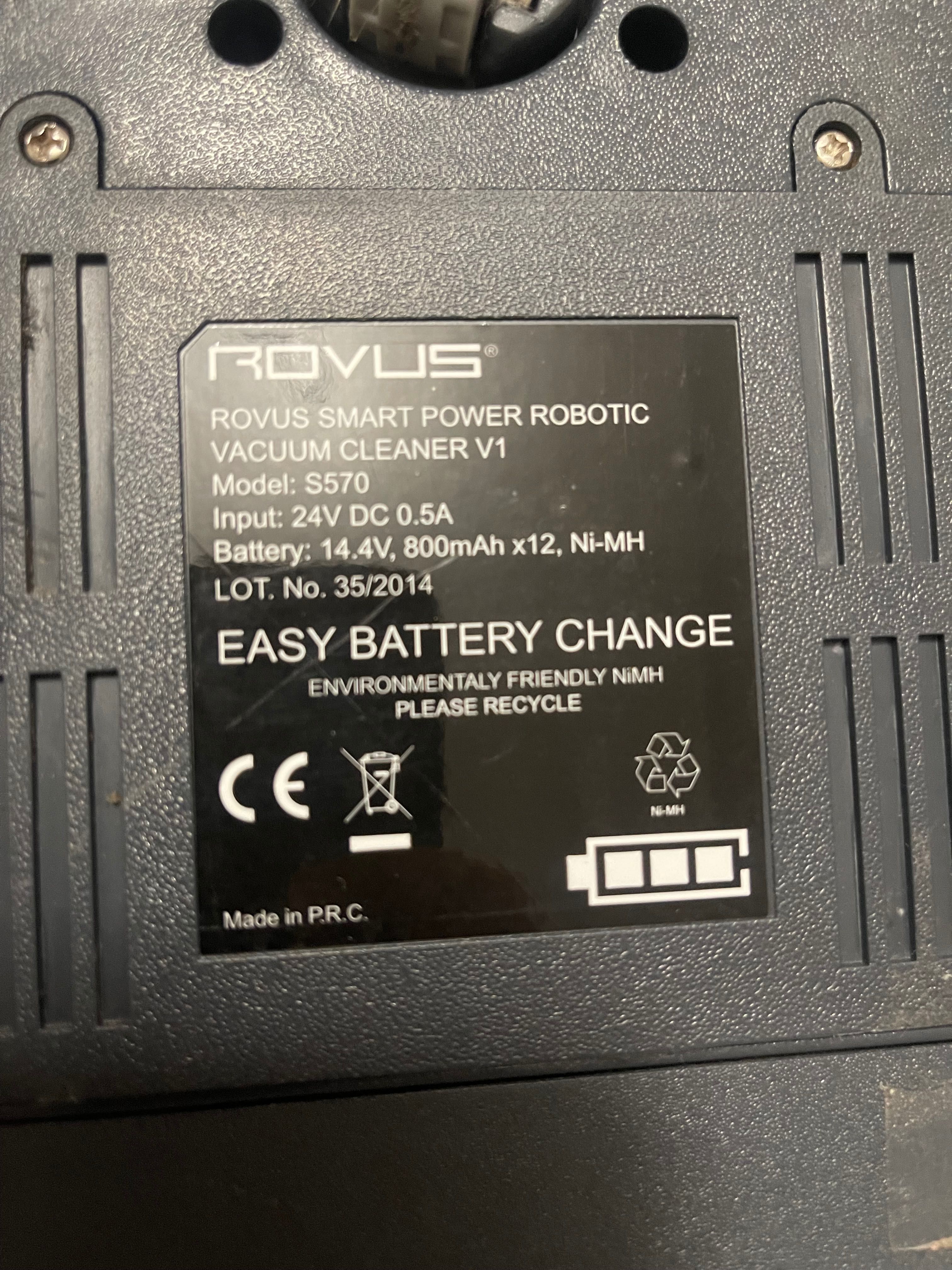 Пылесос робот Rovus Smart Power S570