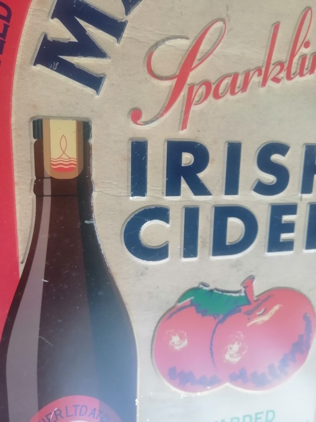 Quadro em metal com a publicidade da MAGNER'S Irish Cider

O mesmo a