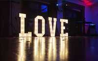 Napis Love LED 120 cm