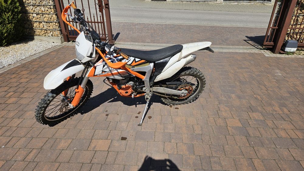 Motocykl Ktm freeride 350 4t, 2012r. Po serwisie, stan dobry.