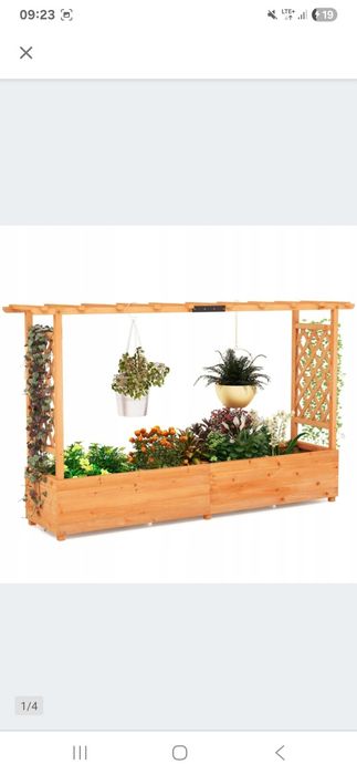 Donice, pergole, chuśtawk,i place zabaw, piaskownice, ławki ,stoły