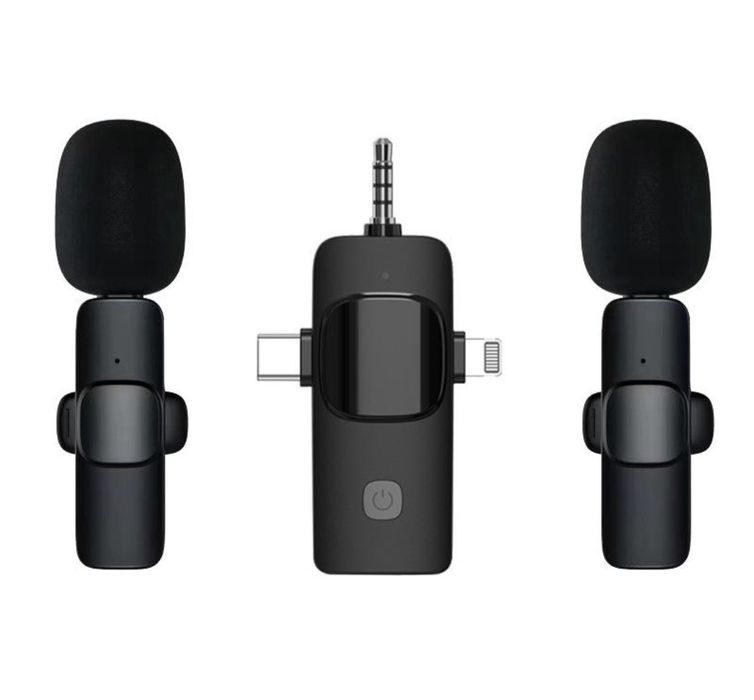 Мікрофон петличний Bluetooth Monty K15 3 в 1