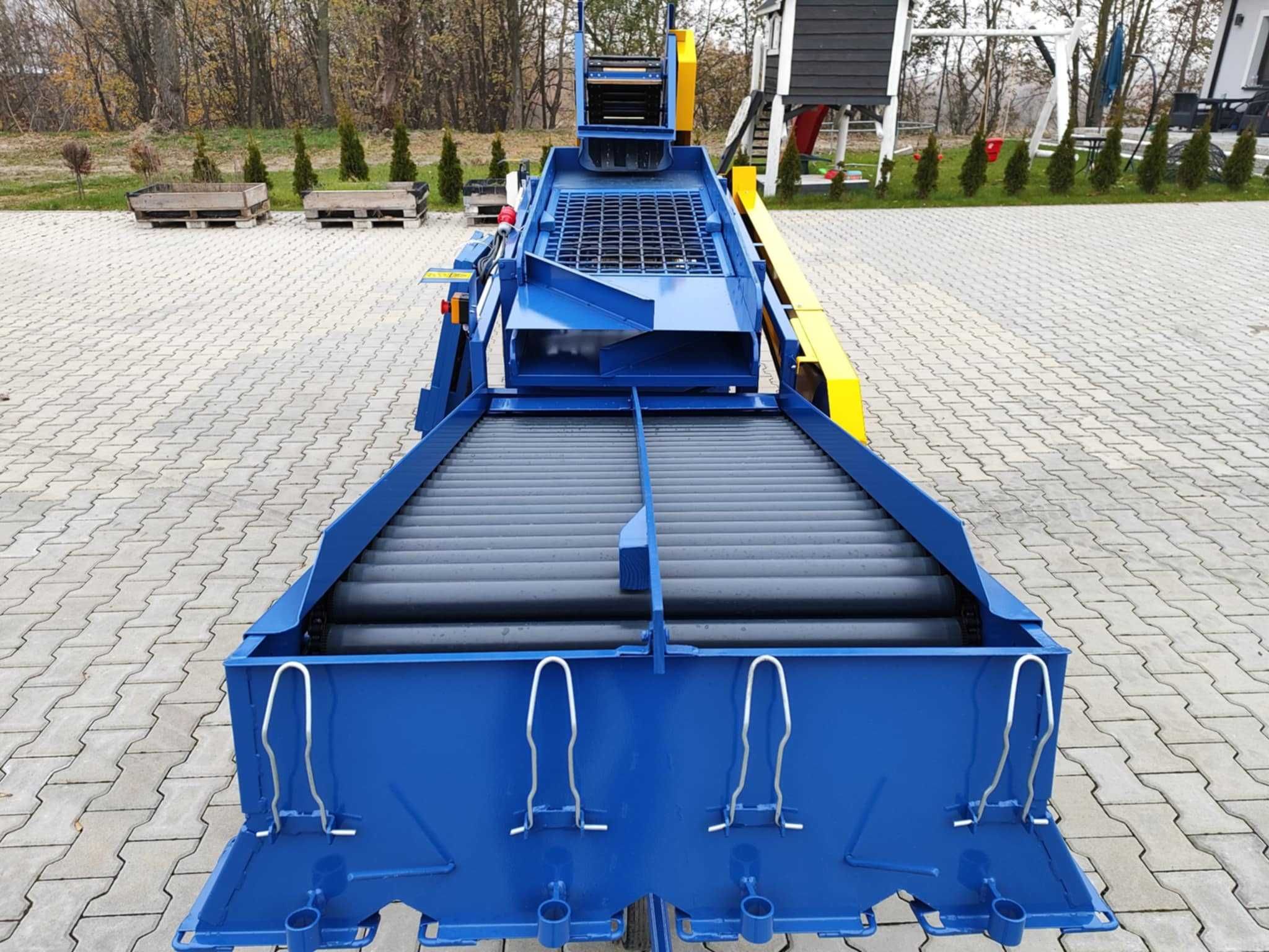Sortownik do ziemniaków ROLMET M614/1 M614/2 stół na rolkach 2025