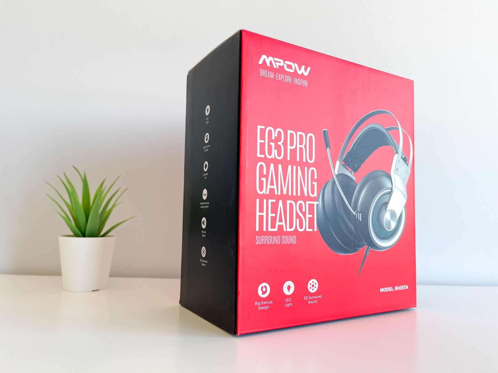 Headphones Gaming Mpow EG3 Pro - NOVOS/SELADOS