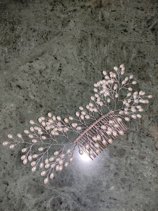 Gancho Toucado Pérolas Noiva