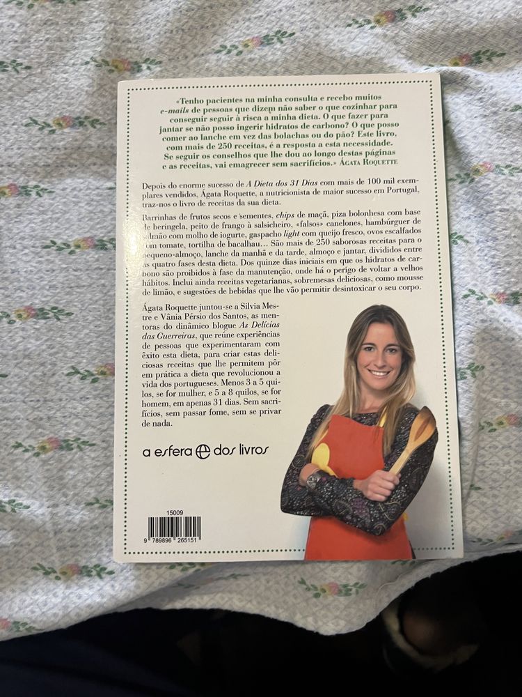 Livro As Receitas A Dieta dos 31 dias de Ágata Roquette