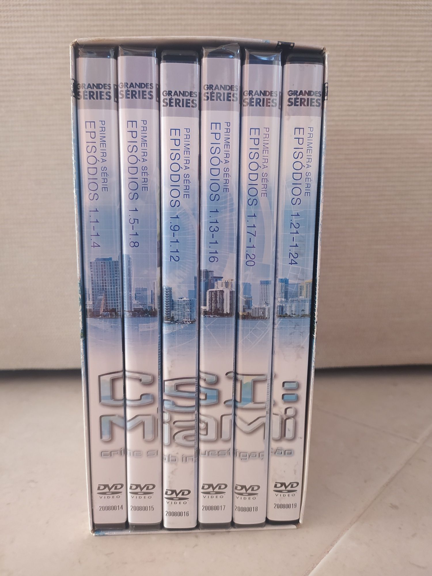 Coleção 6 DVDs filmes CSI Miami