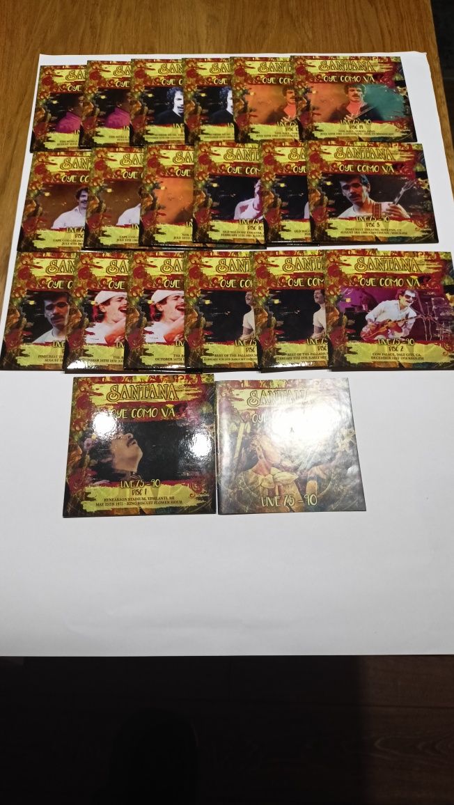 Carlos Santana 19 cd box używany