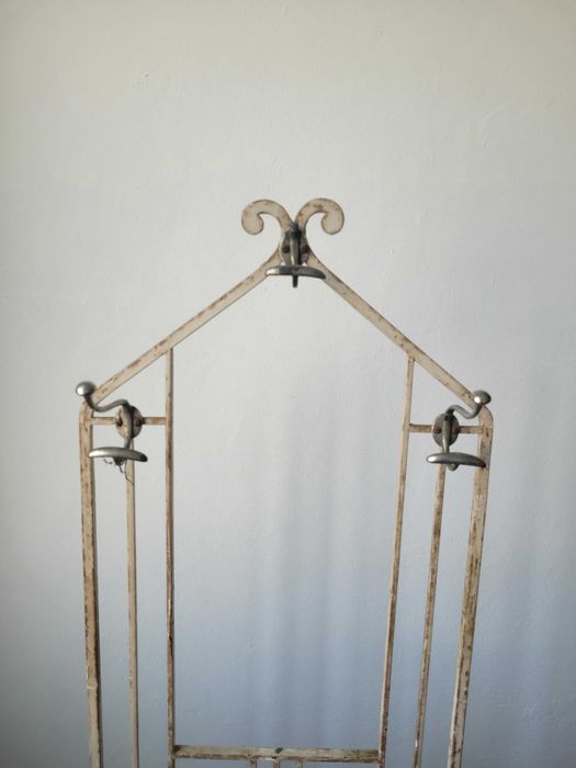 Cabide Bengaleiro Ferro Forjado Antigo