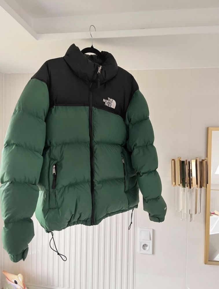 Kurtka TNF the north face nuptse 700 zielona green