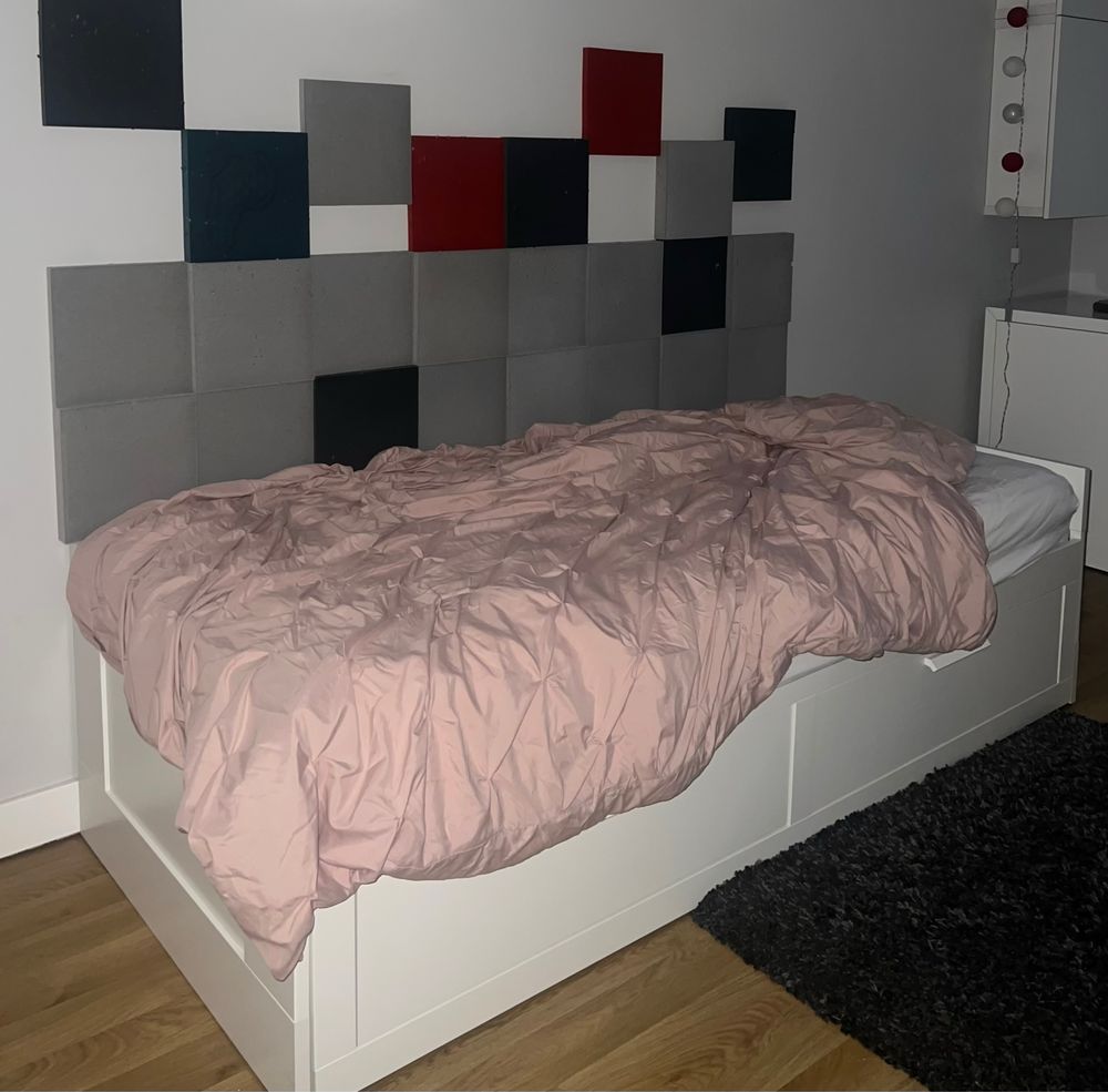 Łóżko Ikea Brimnes Stan bardzo dobry