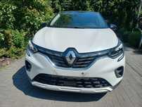 Renault Captur hybryda kamery biała perła