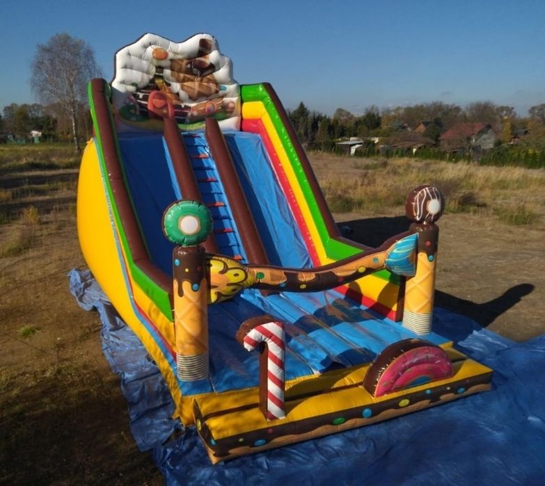 Dmuchańce, Animacje, zjezdzalnia