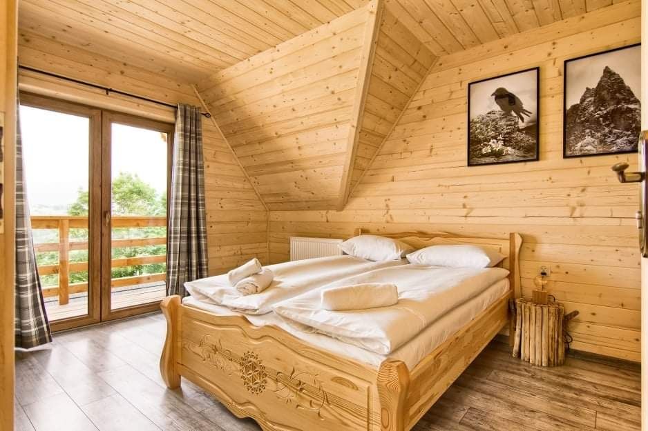 Domki Zakopane z widokiem na Tatry ruska bania sauna wakacje Zakopane