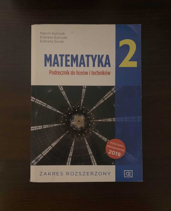 Matematyka podręcznik klasa 2 liceum technikum