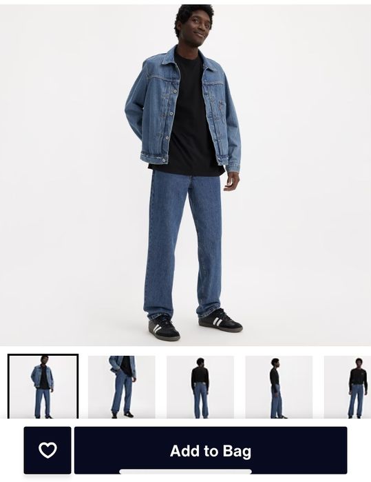 Оригінал джинси Levis 550