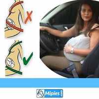 Cinto de segurança para grávidas, protege bebé e a mãe em viagens
