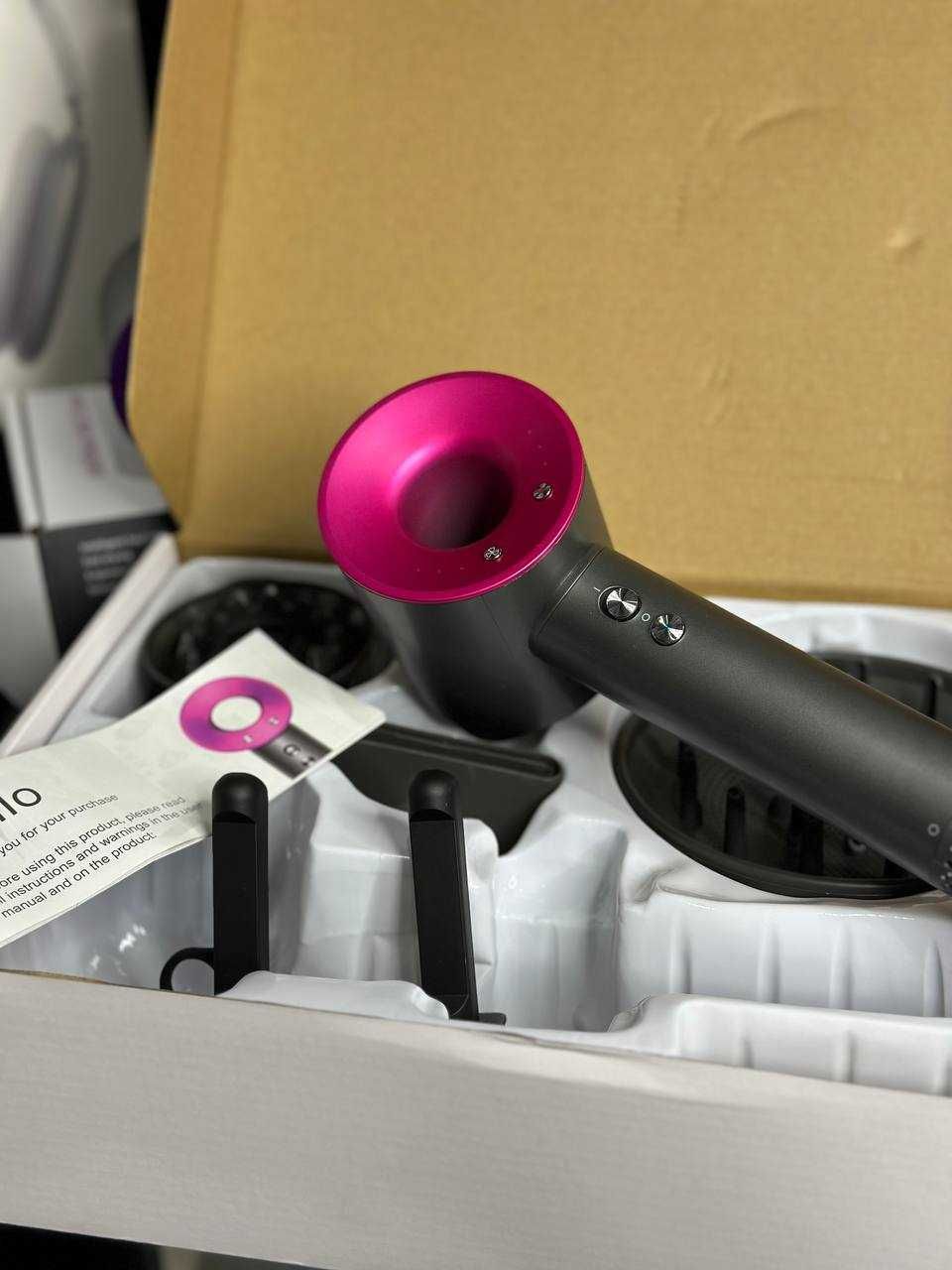 Фен Dyson HD03 Supersonic Hair DRYER IRON/FUCHSIA Дайсон